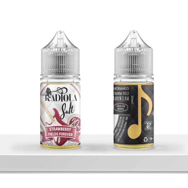 Radiola - Strawberry Fields Forever (Morango e Creme) - NicSalt 30ml - Imagem 2