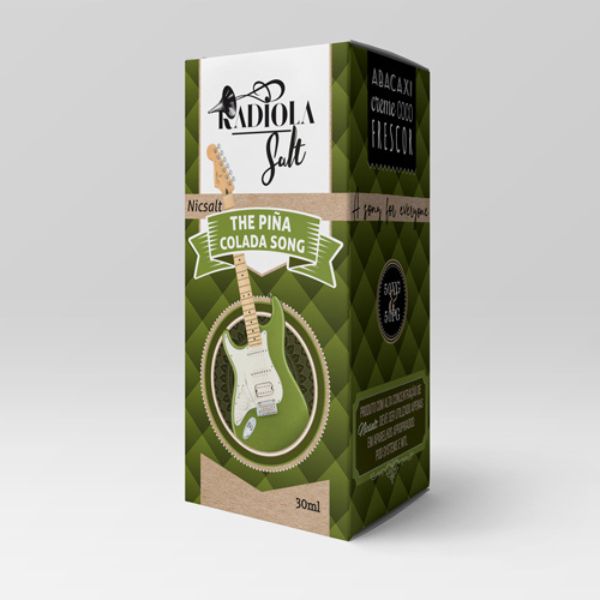 Radiola - The Pina Colada Song (Abacaxi e Coco) - NicSalt 30ml