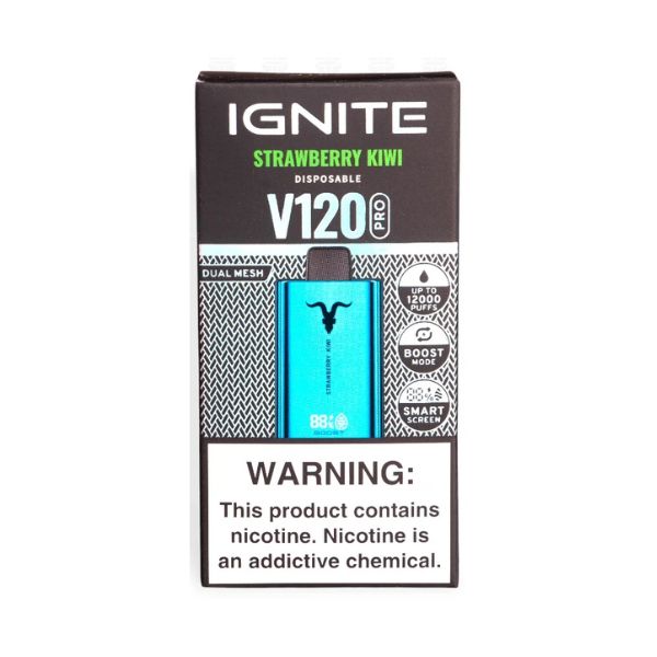 Ignite V120 Pro Blue Edition - 12000 Puffs - Pod Descartável - Imagem 2