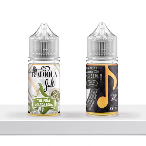 Radiola - The Pina Colada Song (Abacaxi e Coco) - NicSalt 30ml - Imagem 2