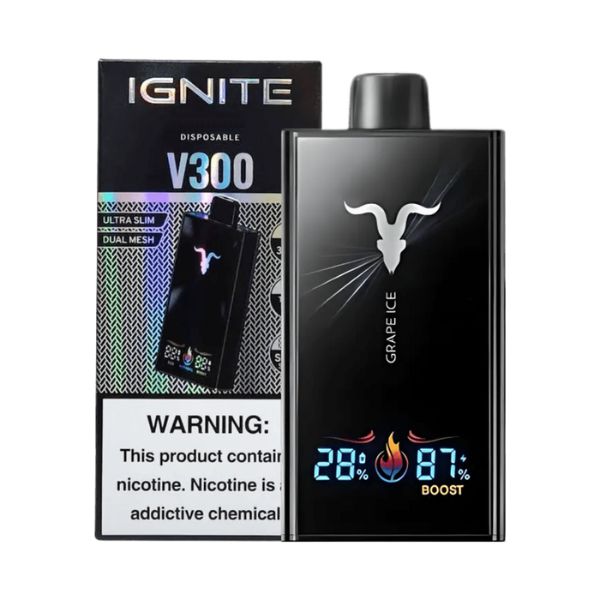 Ignite V300 Black Edition - 30000 Puffs - Pod Descartável