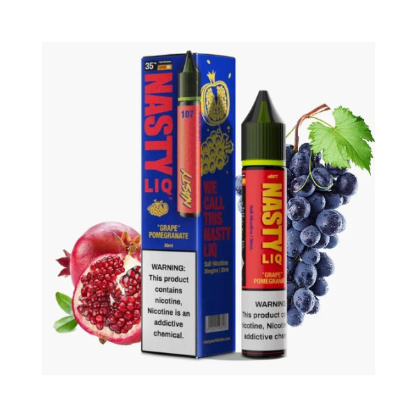Nasty LIQ Salt - Grape Pomegranate (Uva e Romã) - 30ml - Nicsalt