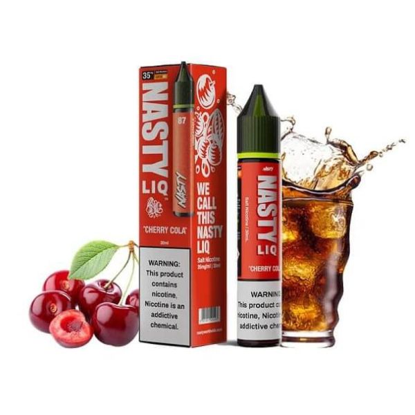 Nasty LIQ Salt - Cherry Cola (Cereja e Cola) - 30ml - Nicsalt