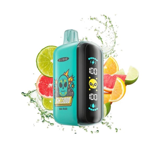 Elf Bar GH23000 Puffs – Baja Splash (Mix Frutas Citricas) – Pod descartável - Imagem 2