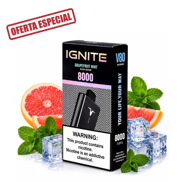 V80 NE - GrapeFruit Mint - **PROMO ESPECIAL**