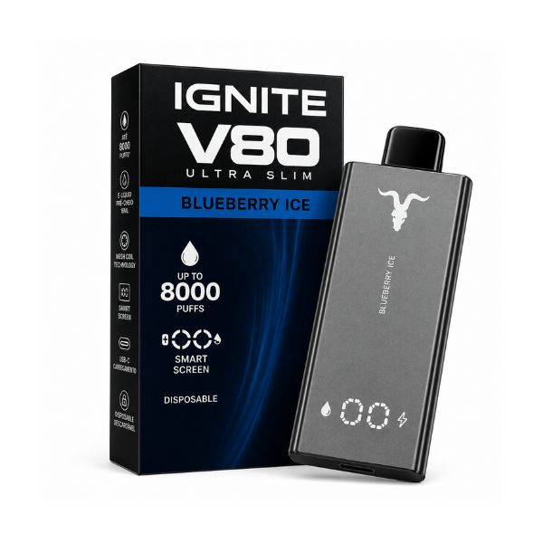 Ignite V80 Ultra Slim – 8.000 Puffs – Pod Descartável