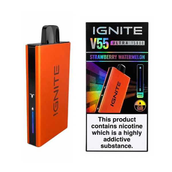 Ignite V55 Ultra Orange – 5.500 Puffs – Pod Descartável