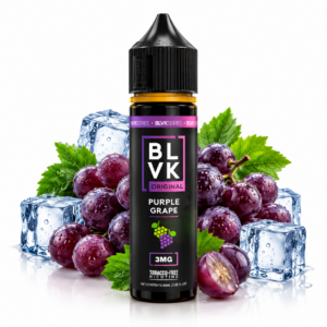 BLVK Purple Grape 60ml Original Freebase – frasco de líquido sabor uva roxa Concord