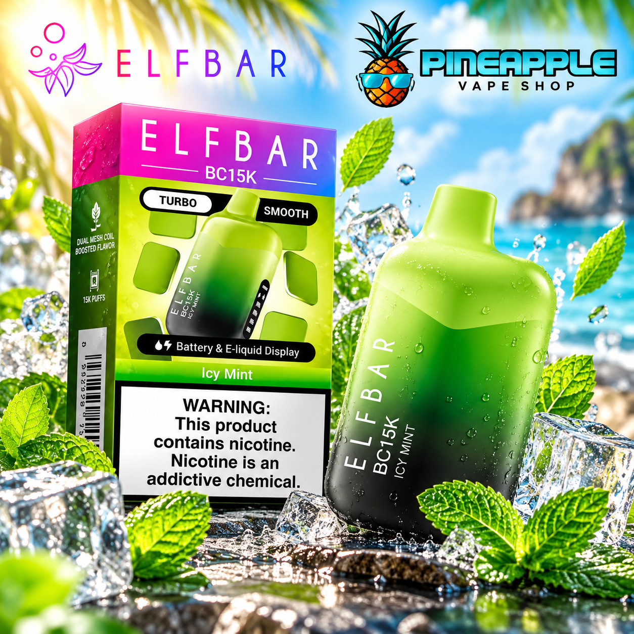 Elfbar BC 15K - 15.000 Puffs - Pod Descartável - Imagem 4